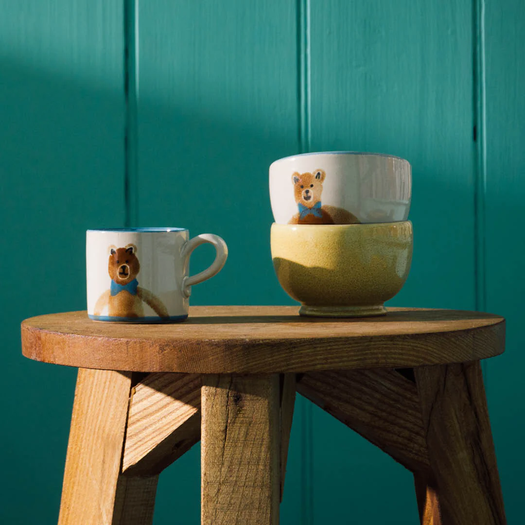 Blue Teddy Bear Small Mug - Image 4